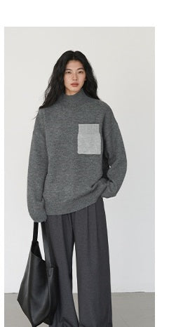 gray mop pants
