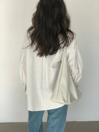 white striped shirt