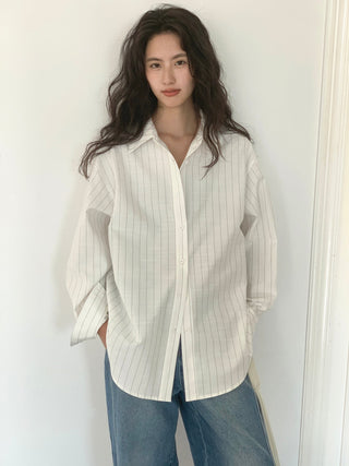 white striped shirt