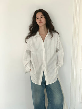 white striped shirt