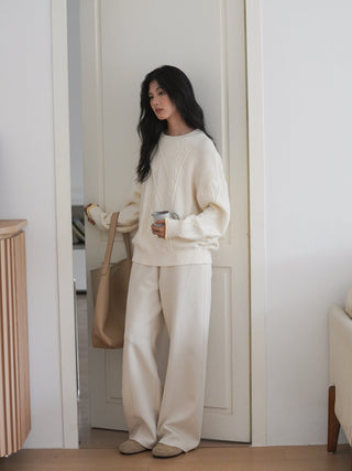 wide sweatpants