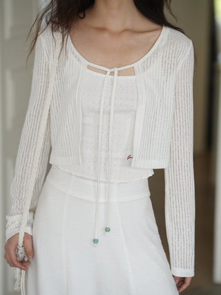 lace cardigan