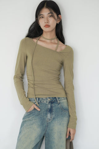 long halter top