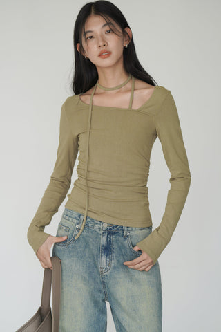 long halter top