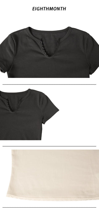V-neck small top