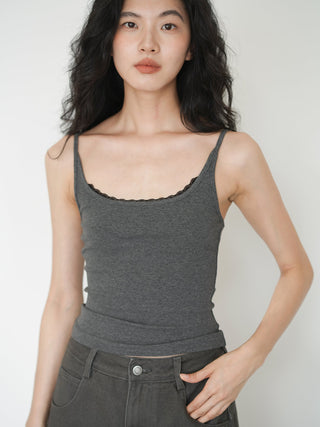 lace suspender top