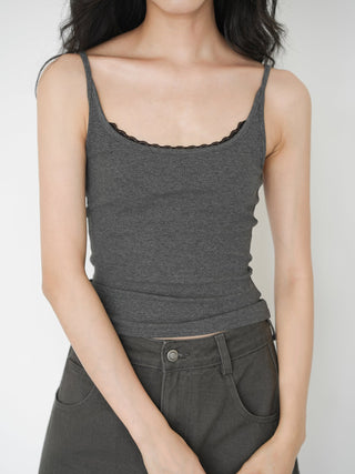 lace suspender top