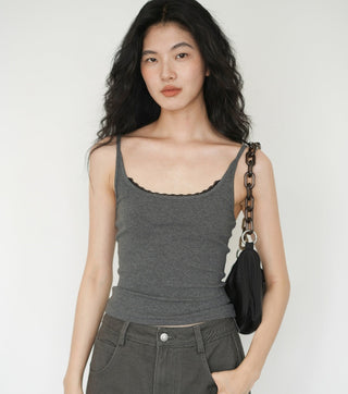 lace suspender top