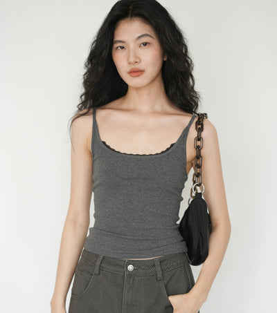 lace suspender top