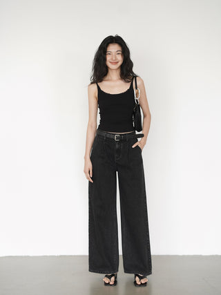 lace suspender top