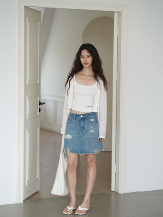 embroidered top