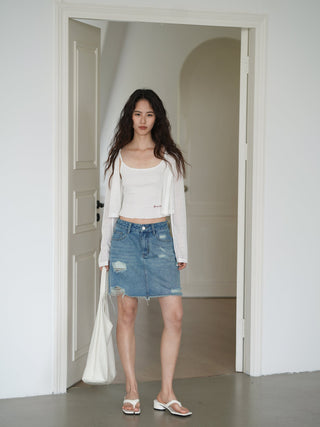 embroidered top