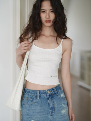 embroidered top