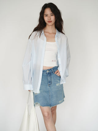 embroidered top