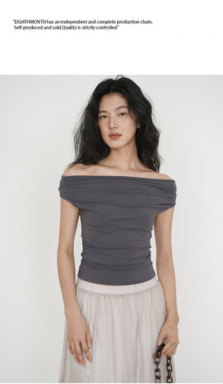 elegant off-shoulder
