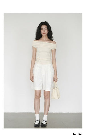 elegant off-shoulder