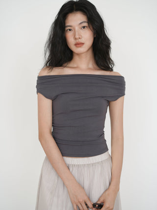elegant off-shoulder