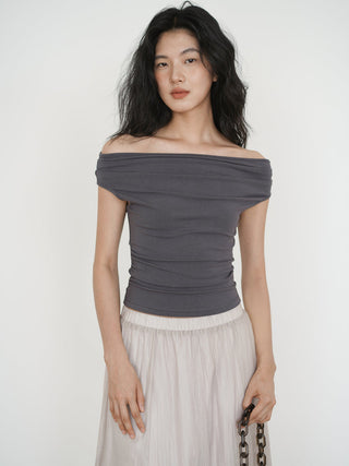 elegant off-shoulder