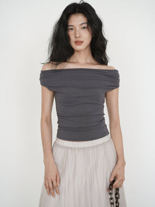elegant off-shoulder