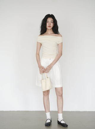 elegant off-shoulder