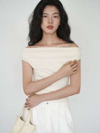 elegant off-shoulder