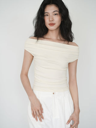 elegant off-shoulder