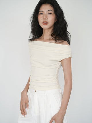 elegant off-shoulder