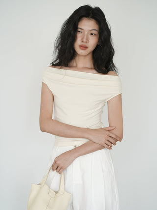 elegant off-shoulder