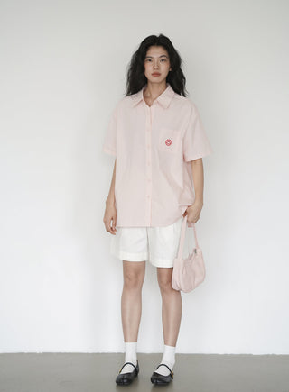 pink retro shirt