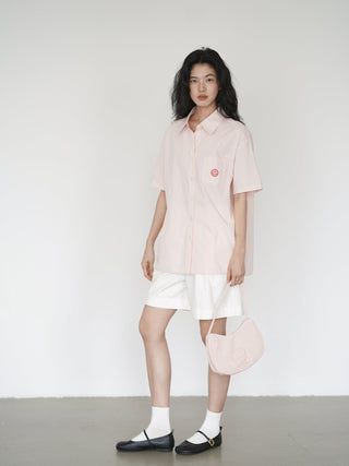 pink retro shirt