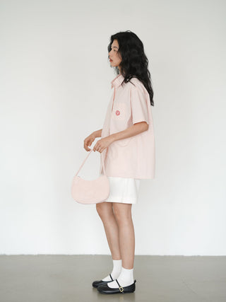 pink retro shirt