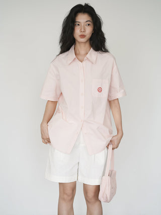 pink retro shirt