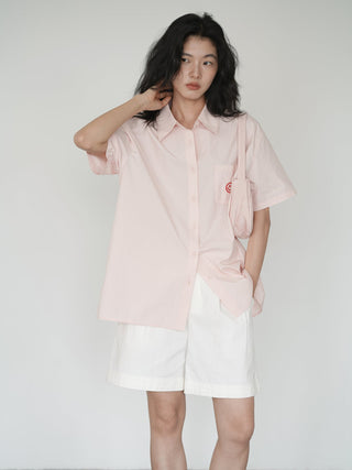 pink retro shirt