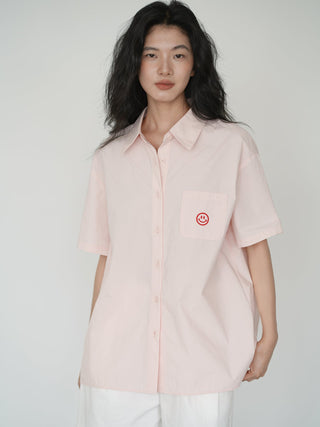 pink retro shirt