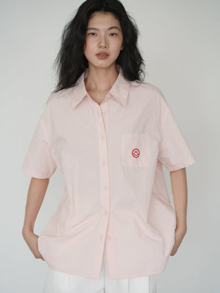 pink retro shirt