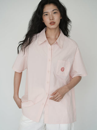 pink retro shirt