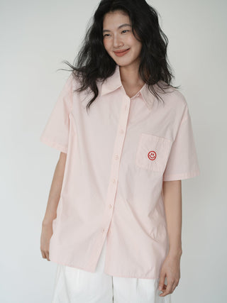 pink retro shirt