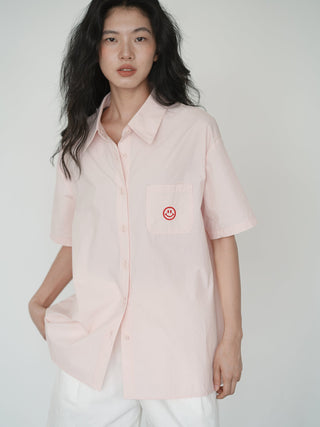 pink retro shirt