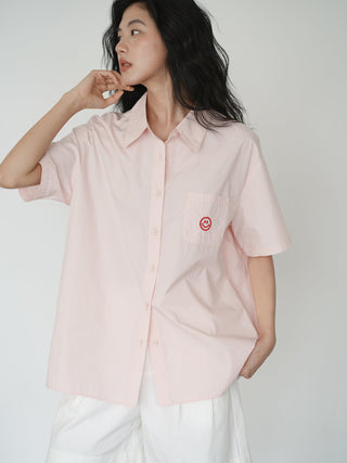 pink retro shirt