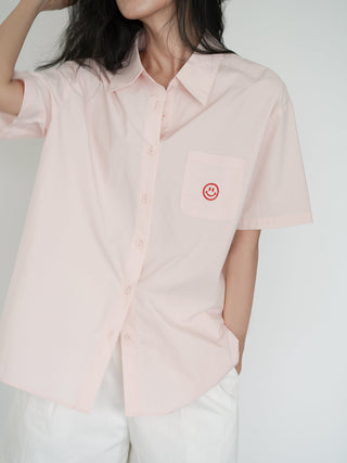 pink retro shirt