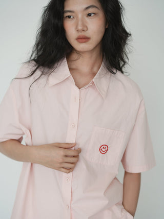 pink retro shirt