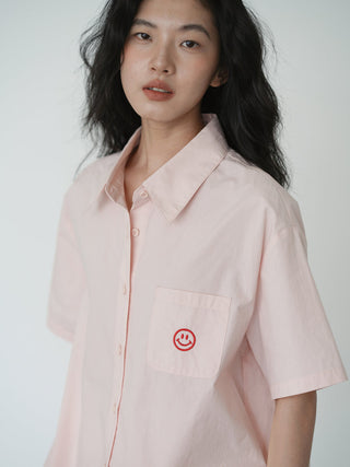 pink retro shirt