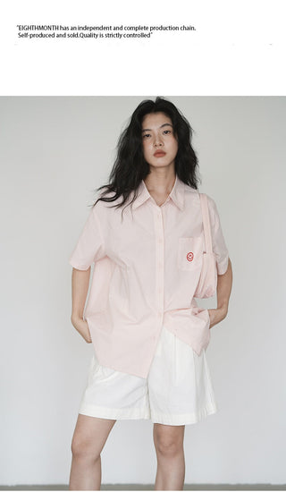 pink retro shirt