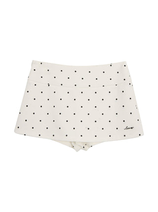 polka dot skirt