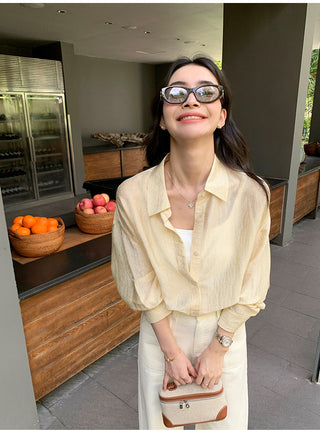 glossy sun shirt