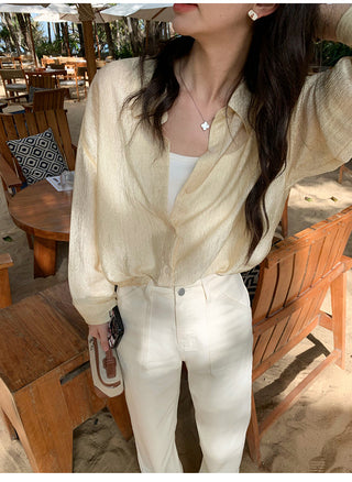 glossy sun shirt