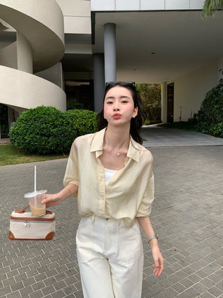 glossy sun shirt