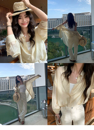glossy sun shirt
