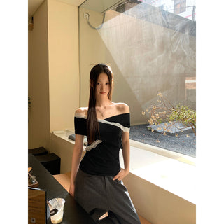 black off-shoulder