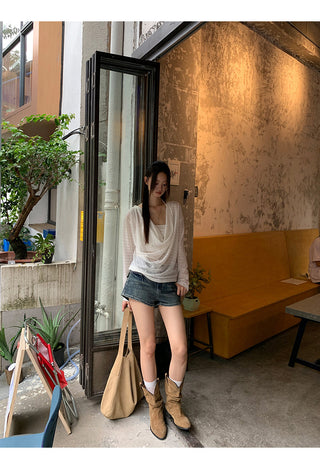 white swing top